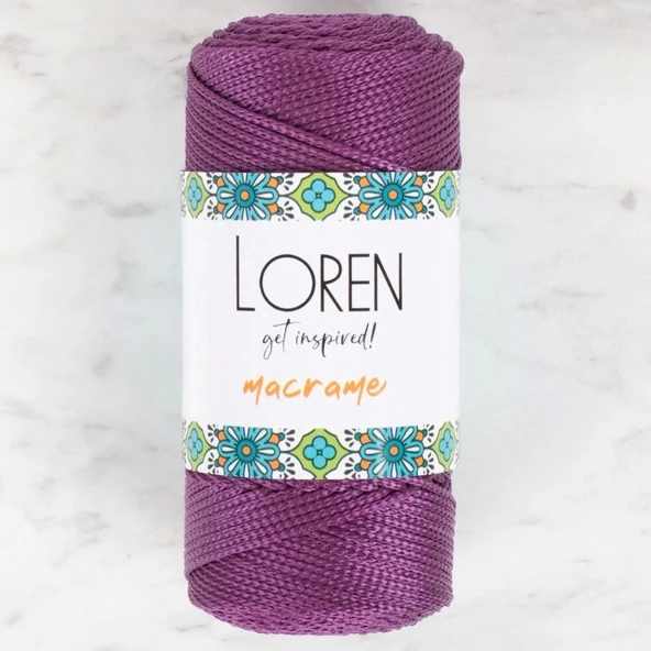 Loren Macrame Mor El Örgü İpi - RM 0160 - 34347 ürün görseli 1