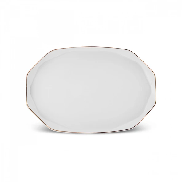 Karaca Stream Bone Elmas 34 Parça 6 Kişilik Kahvaltı Takımı Gold - Resim 8