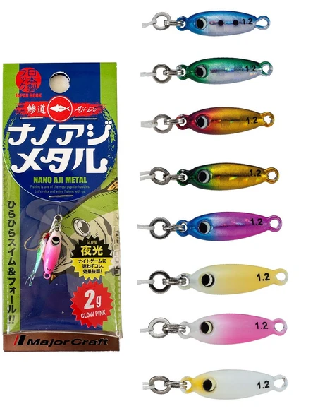 Major Craft Aji-Do Nano Aji Metal Jig 2gr 1.58mm ürün görseli