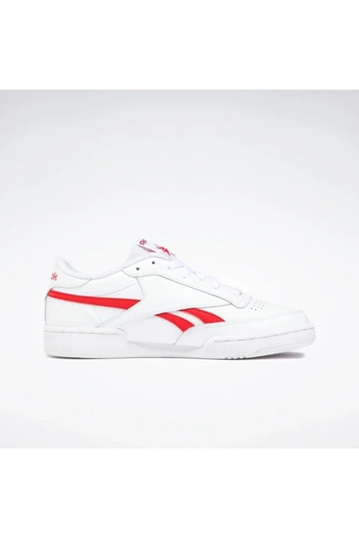 Reebok Club C Revenge Beyaz Kırmızı Sneaker 45 - Resim 3