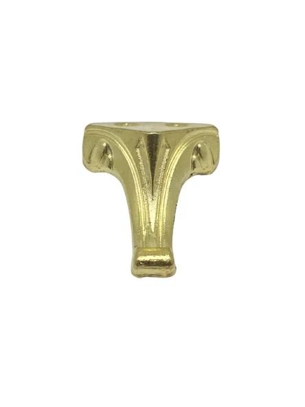 Moda Metal Ayak Çeyiz ve Hediye Kutusu Mobilya Ayağı(ALTIN) Altın 2.5cm 2.5cm - 2 ADET - Resim 2