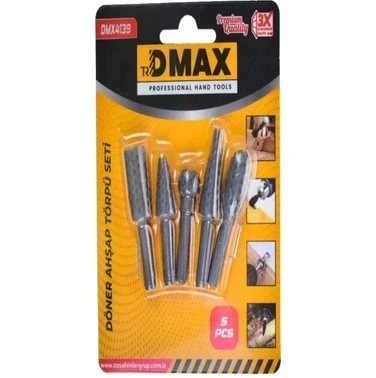 DMAX DÖNER AHŞAP TÖRPÜ SETİ 5 PARÇA (DMX-4139)