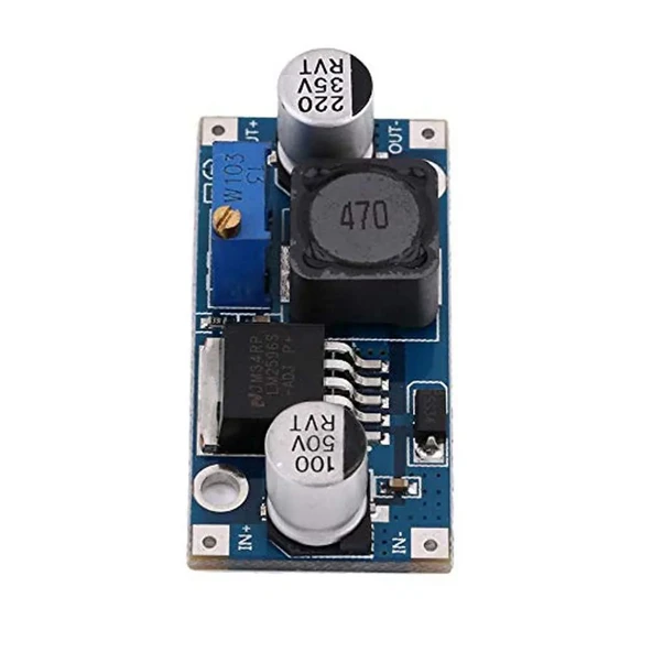 LM2596S-ADJ 3-40V DC-DC Ayarlanabilir Kademeli Güç Kaynağı Modülü 3A LM2576 - Resim 6