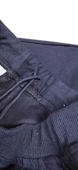 Beli Ribana Lastikli Lise Okul Pantolonu - 5