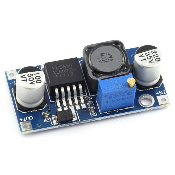 XL6009 DC-DC Boost Güç Modülü Ayarlanabilir Çıkış Super LM2577 4A Akım - 5