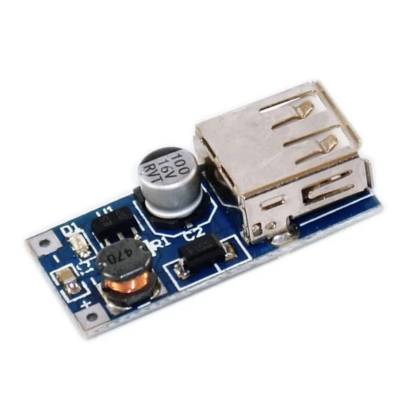 DC-DC Boost Modül (0.9V~5V) to 5V 600MA USB Boost Devre Kartı ürün görseli