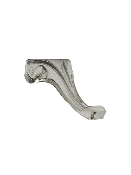 Moda Metal Ayak Çeyiz ve Hediye Kutusu Mobilya Ayağı(GÜMÜŞ) Gümüş 1.5cm 1.5cm - 8 ADET - Resim 3