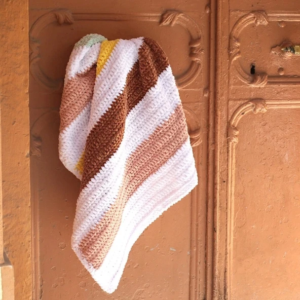 La Mia Mellow Kahverengi El Örgü ipi - 920 - 34165 - Resim 3