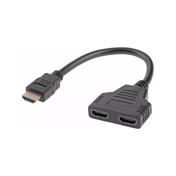 Narita NRT-4029 HDMI Erkek - HDMI Dişi x 2 Adaptör Kablo ürün görseli 1