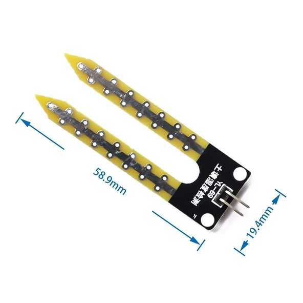 5V Toprak Nem Sensör Rölesi Ayarlı Nem Otomatil Sulama Ayar Kartı - 5