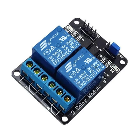 2 Yönlü 5V Optocoupler Koruma Röleli Geliştirme Kartı ürün görseli