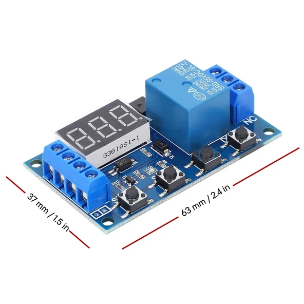 Tek Yön Zaman Ayarlı Tetiklemeli Röle Power Off - 3