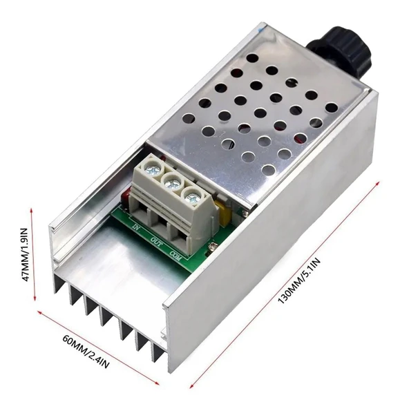 10000W SCR Elektronik Voltaj Regülatör Modülü Yüksek Güç - 4