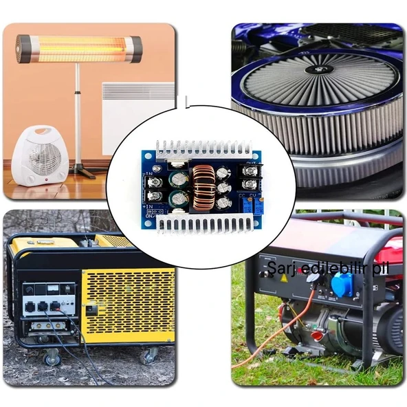 20A Senkron Doğrultucu Step-Down Sabit Akım Voltaj LED Sürücü 300W - 3