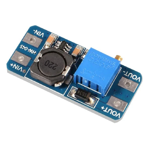 MT3608 2A DC-DC Ayarlanabilir Yükselteç Modül 2-24V to 5/9/12/-28V - 2