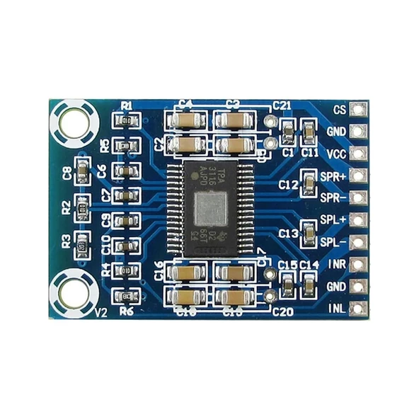 XH-M562 TPA3116D2 Mini Dijital Stereo Audio Amfi Kartı Class D Dual 50W ürün görseli
