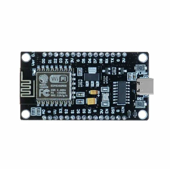 ESP8266 CH340 NodeMcu Lua WIFI V3 USB-C Geliştirme Kartı - Resim 5