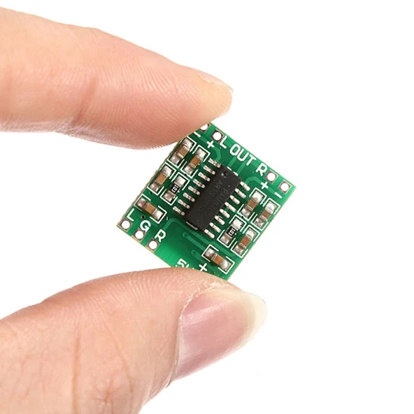 Minyatür Dijital Güç Amplikatör Devresi 2*3W Class D PAM8403 Power Amplifier Board 2.5~5V - Resim 3