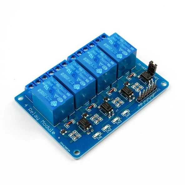 4 Yönlü Röle Optocoupler Gösterge Işıklı Output 5V - 5