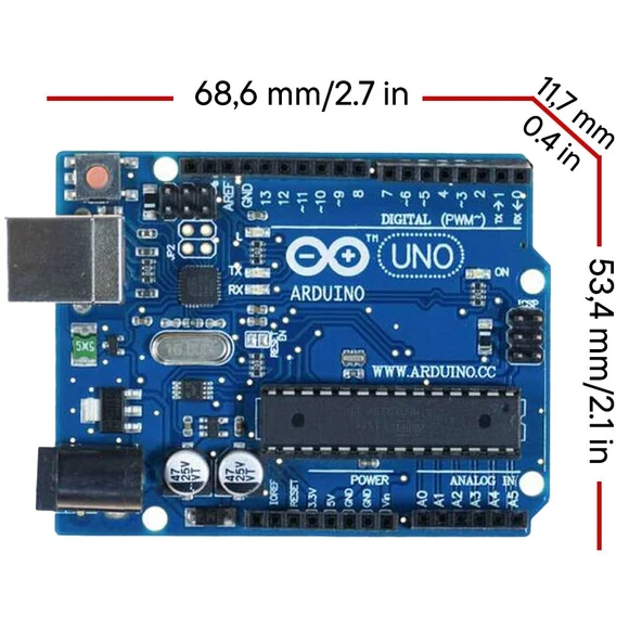 UNO R3 +USB - Resim 3