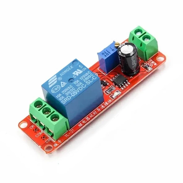 NE555 Zaman Gecikmeli Röle Kartı Monostable (5V) Otomotiv Elektrikli Aletler ürün görseli