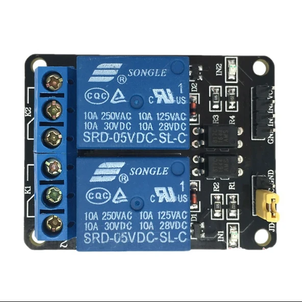 2 Yönlü 5V Optocoupler Koruma Röleli Geliştirme Kartı - Resim 2