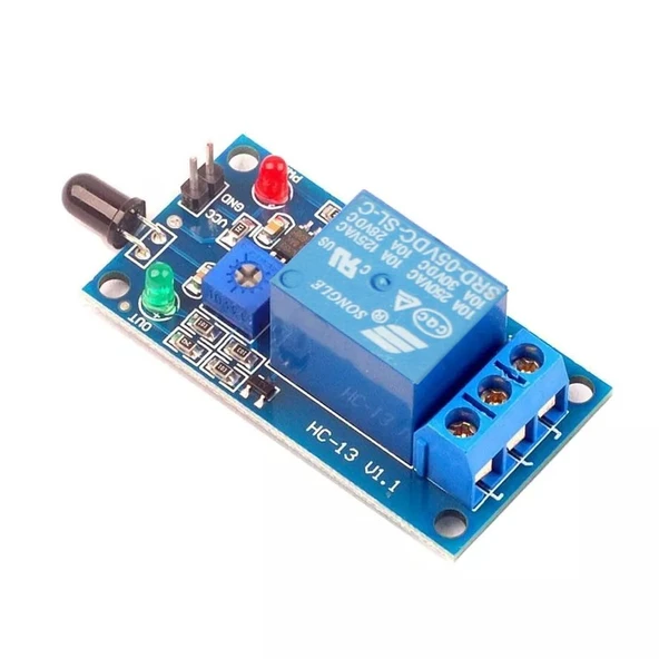 5V Infrared Alev Sensörü Flame Sensor Module - Resim 2