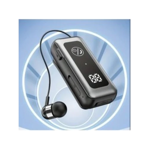 Pg20 Kablolu Makaralı Bluetooth Kulaklık Uzun Pil Ömrü Dijital Göstergeli - Resim 3