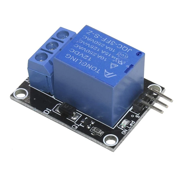 12V Röle Modülü KY-019 1-way - Resim 6