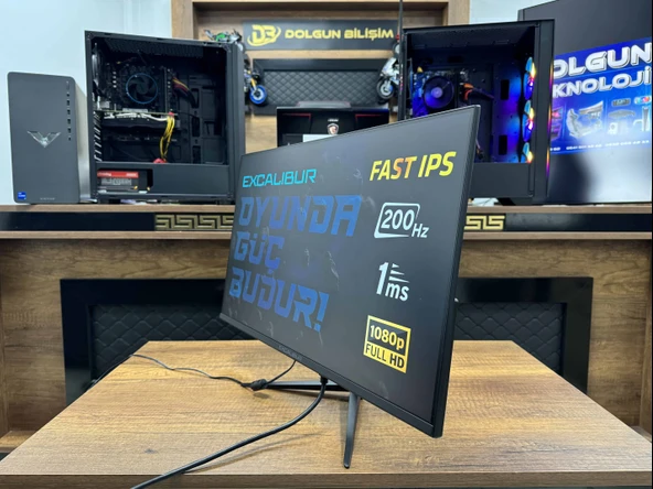 Casper Excalibur M.E238FHD-G 23.8” Full HD Curved 200Hz VA 1ms Oyuncu Monitörü (İKİNCİ EL) - 2