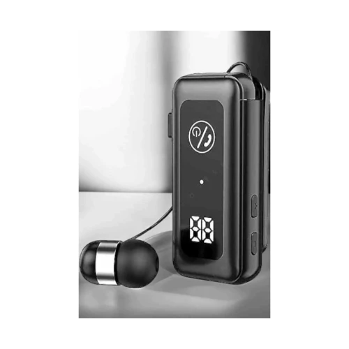 Pg20 Kablolu Makaralı Bluetooth Kulaklık Uzun Pil Ömrü Dijital Göstergeli - Resim 4