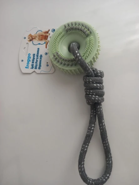 köpek pati temizleme, ipli dişfirçalama ve Ödül puzzle oyuncağı - 4