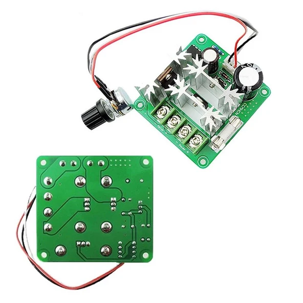 CCMHCN DC Motor Hız Kontrol Cihazı PWM PLC 6V12V36V60V90V15A - 6
