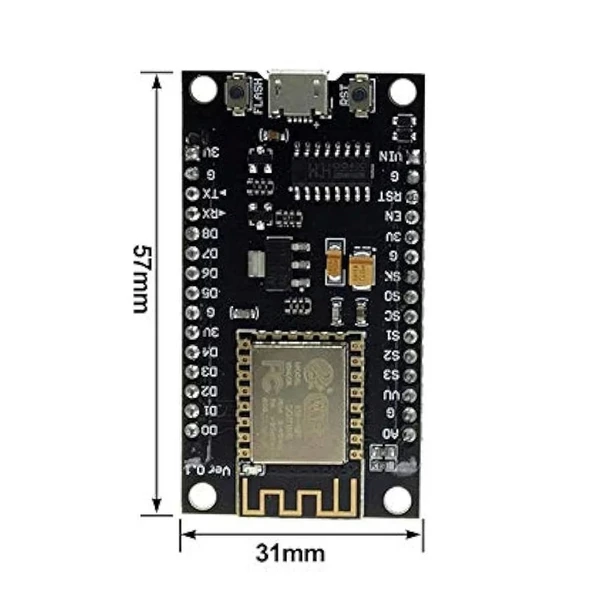 ESP8266 CH340 NodeMcu Lua WIFI V3 Geliştirme Kartı - Resim 4