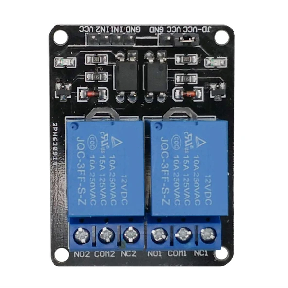 2 Yönlü Optokuplör Korumalı Röle 12V - 2