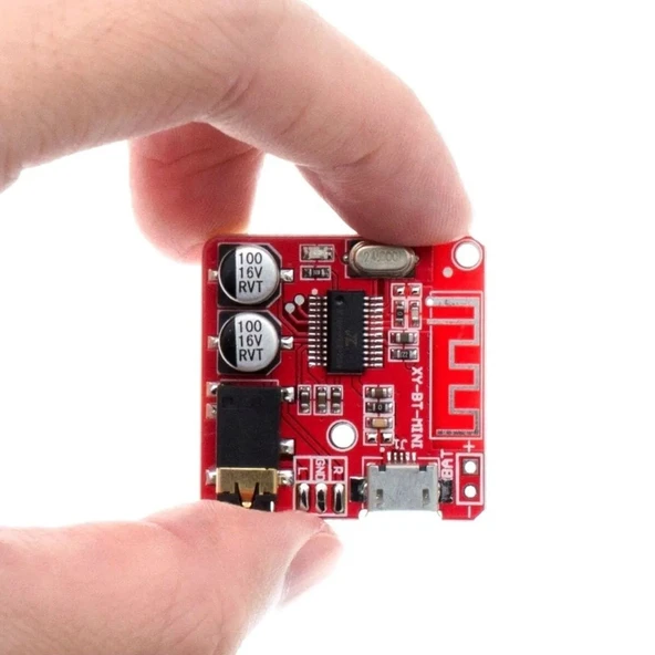 XY-BT-Mini Bluetooth 4.1 Modülü MP3 Lossless Decoder Kart Araç Hoparlör Amfi - Resim 3