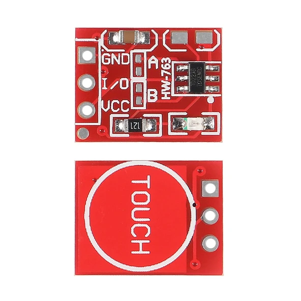 TTP223 Dijital Dokunma Sensörü Touch Button Module - Resim 2