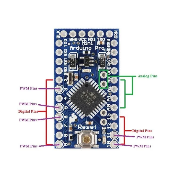 ATMEGA328P 3.3V/8M 5V/16M - Resim 5