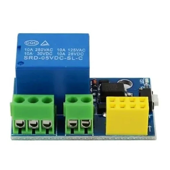 ESP8266 ESP-01S Röle Modülü WiFi Plus ESP-01S - Resim 3