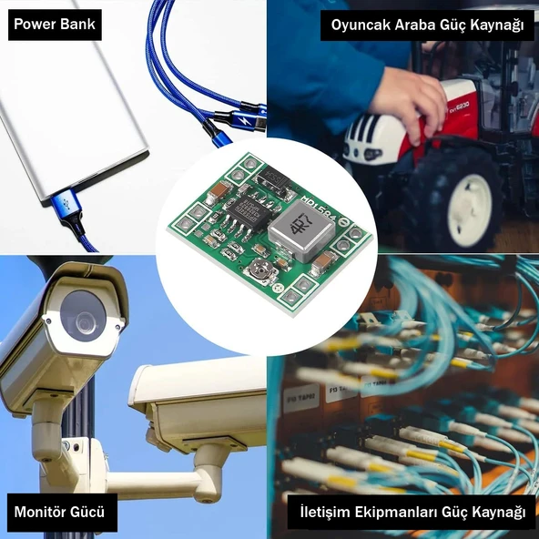 MP1584EN DC-DC 3A Ayarlanabilir Güç Voltaj Düşürücü - Resim 6