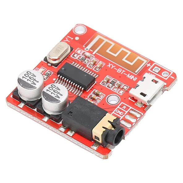 XY-BT-Mini Bluetooth 4.1 Modülü MP3 Lossless Decoder Kart Araç Hoparlör Amfi - Resim 2