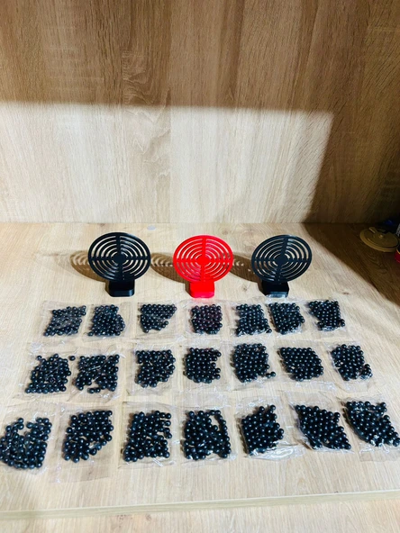 Hedef 3 Adet 9 cm + 21 Paket Plastik Boncuk ürün görseli 1