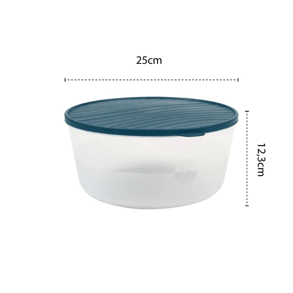 6’lı Yuvarlak Saklama Kabı Seti – Kırılmaz, Çizilmez, Sızdırmaz - 8