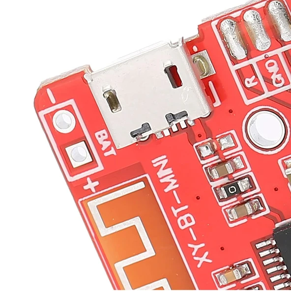 XY-BT-Mini Bluetooth 4.1 Modülü MP3 Lossless Decoder Kart Araç Hoparlör Amfi - Resim 6