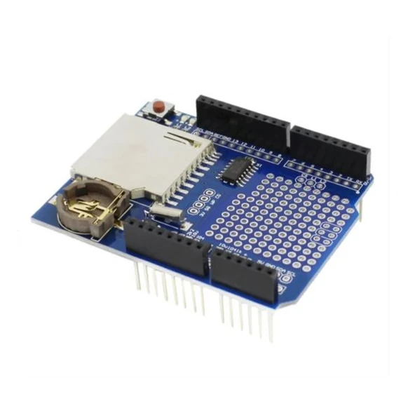 Data Kayıt SD Kartlı Data Logging Shield Reset Butonlu - 6