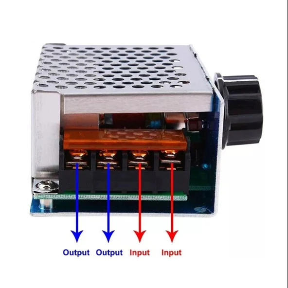 4000W SCR Elektronik Voltaj Regülatör Modülü Yüksek Güç - Resim 5