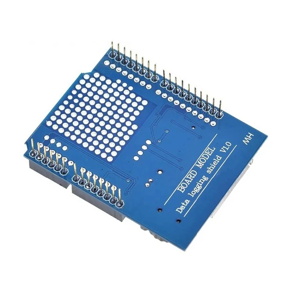 Data Kayıt SD Kartlı Data Logging Shield Reset Butonlu - 3