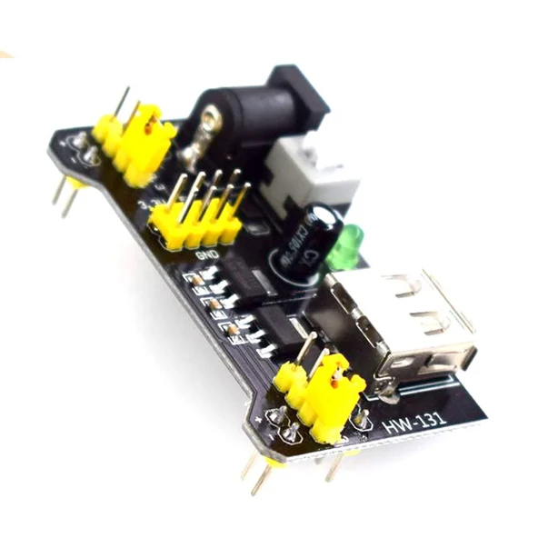 MB-102 Breadboard Güç Kaynağı Modülü Dual 5V/3.3V Output DC Voltaj Regülatörü - Resim 6