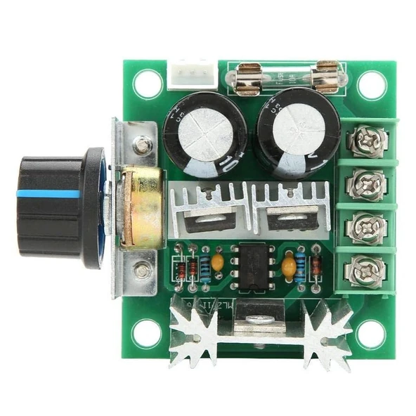 12V-40V Kademesiz Motor Hız Regülatörü 12V-40V 10A - 6