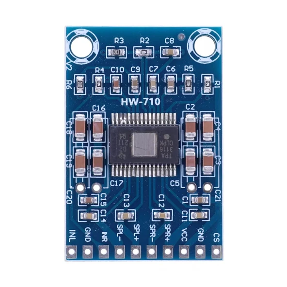 XH-M562 TPA3116D2 Mini Dijital Stereo Audio Amfi Kartı Class D Dual 50W - Resim 6